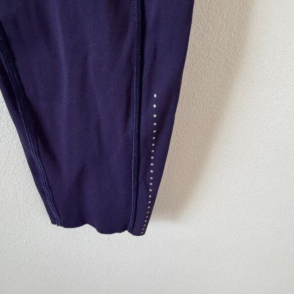 Lululemon Fast & Free 7/8 Tight II (Nulux 25") Twilight Blue - Picture 2 of 9